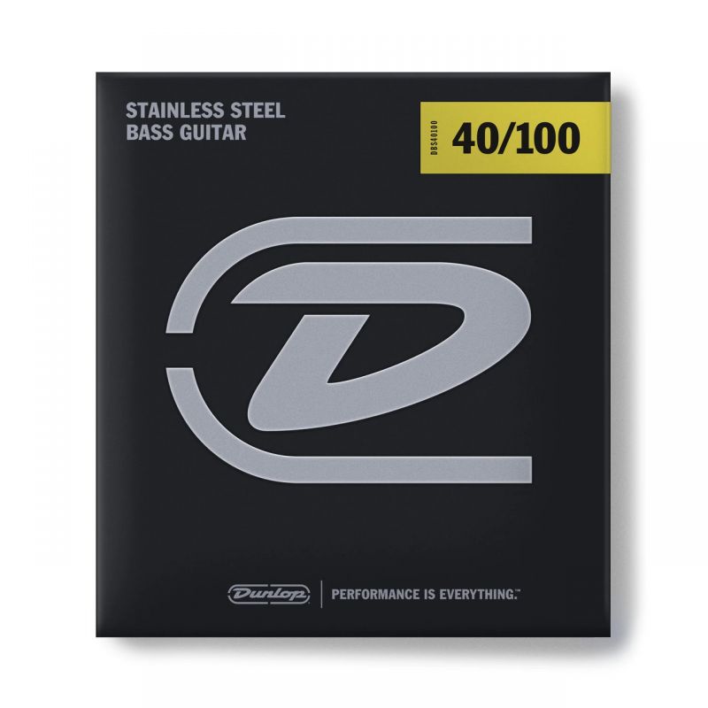 Набор струн DUNLOP DBS40100 STAINLESS STEEL LIGHT 40-100